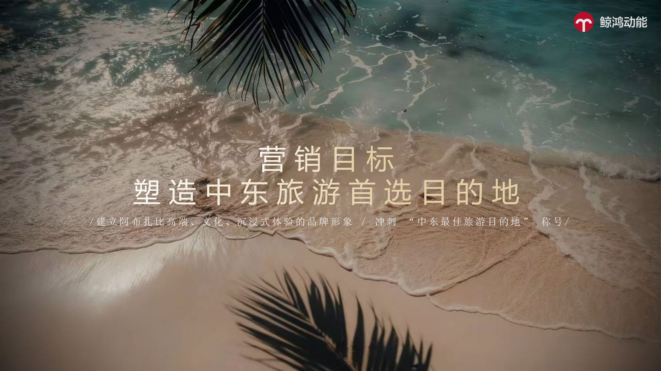 核心目标：不止于曝光，打造中东旅游首选目的地