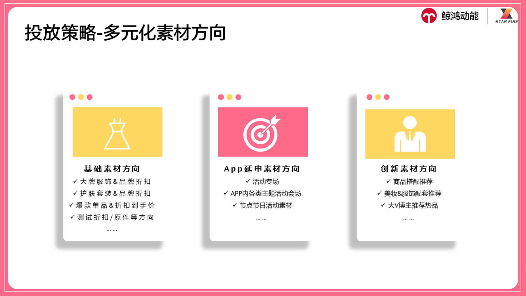 定制化素材直击痛点，提升用户转化意愿