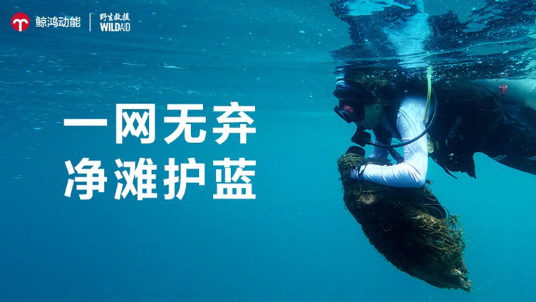 鲸鸿动能携手野生救援，“一网无弃”守护海洋生态